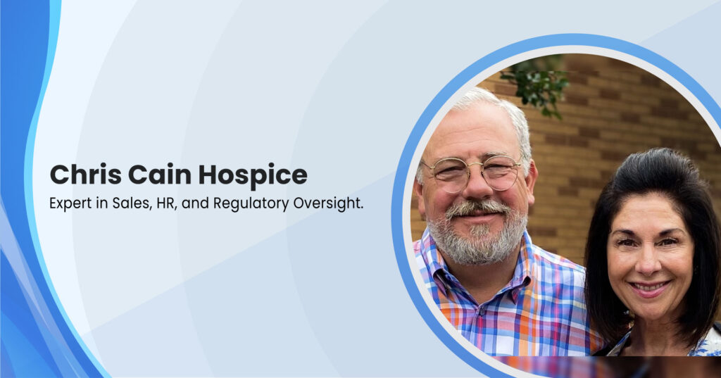 Headshots of Chris Cain Hospice